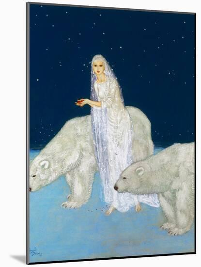 Dulac: The Ice Maiden, 1915-Edmund Dulac-Mounted Giclee Print