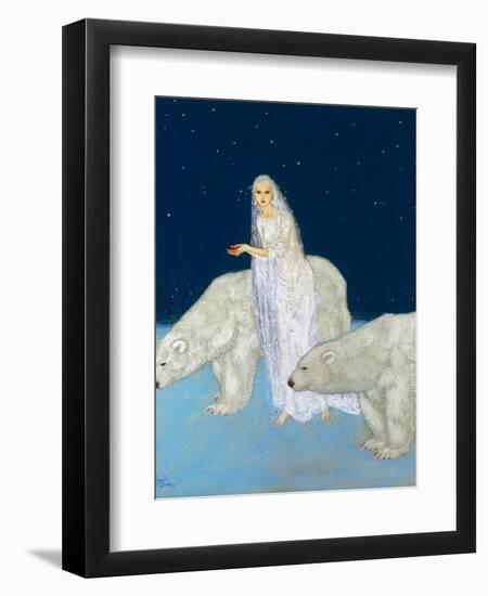 Dulac: The Ice Maiden, 1915-Edmund Dulac-Framed Giclee Print