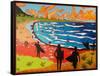 Dulan beach surfers, 2010-Timothy Nathan Joel-Framed Stretched Canvas