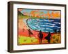 Dulan beach surfers, 2010-Timothy Nathan Joel-Framed Giclee Print