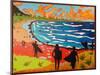 Dulan beach surfers, 2010-Timothy Nathan Joel-Mounted Giclee Print