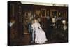 Dulce Domum (Sweet Home) 1885-John Atkinson Grimshaw-Stretched Canvas
