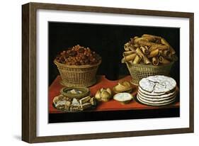 Dulces Y Frutos Secos Sobre Una Mesa-Tomás Yepes-Framed Giclee Print