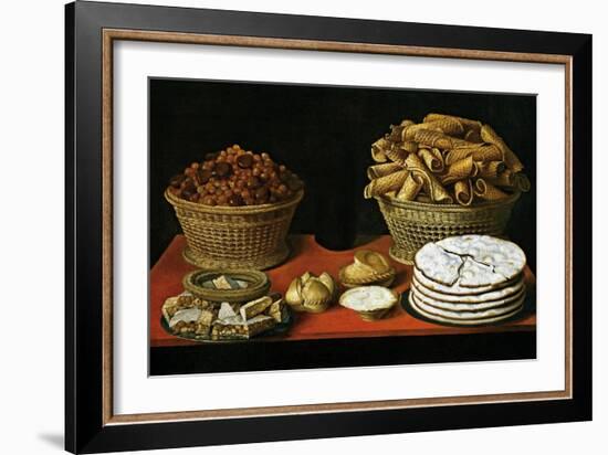 Dulces Y Frutos Secos Sobre Una Mesa-Tomás Yepes-Framed Giclee Print