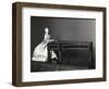 Dulcimer Player-David Roentgen-Framed Premium Giclee Print