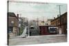 Duluth, Minnesota - View of the Superior St Incline Railway-Lantern Press-Stretched Canvas