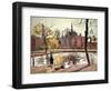 Dulwich College, London, 1871-Camille Pissarro-Framed Giclee Print