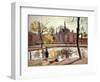 Dulwich College, London, 1871-Camille Pissarro-Framed Giclee Print