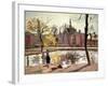 Dulwich College, London, 1871-Camille Pissarro-Framed Giclee Print