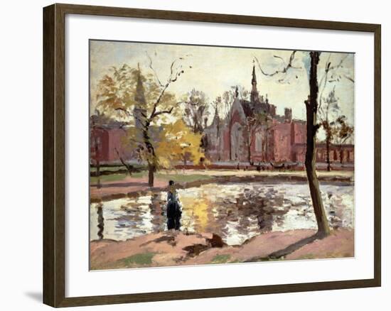 Dulwich College, London, 1871-Camille Pissarro-Framed Giclee Print