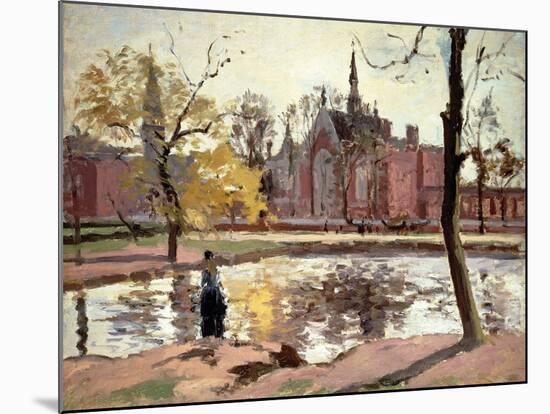 Dulwich College, London, 1871-Camille Pissarro-Mounted Giclee Print