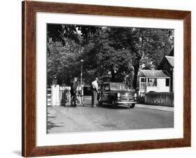 Dulwich Toll Gate-Fred Musto-Framed Photographic Print