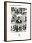 Dumas (Pere) Characters-Etienne Zier-Framed Art Print