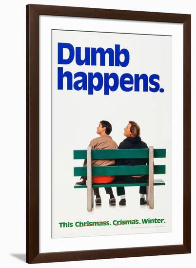 DUMB AND DUMBER [1994], directed by BOBBY & PETER FARRELLY, BOBBY FARRELLY.-null-Framed Photographic Print