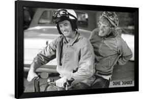 Dumb and Dumber Movie Harry and Lloyd on Scooter Poster Print-null-Framed Poster