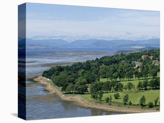 Dumbarton Castle on the North Shore of the River Clyde, Dunbartonshire, UK-Adam Woolfitt-Stretched Canvas