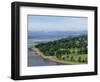 Dumbarton Castle on the North Shore of the River Clyde, Dunbartonshire, UK-Adam Woolfitt-Framed Photographic Print