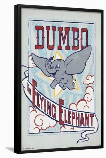 Dumbo - Circus Poster-null-Framed Standard Poster