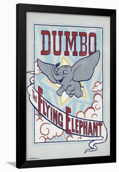 Dumbo - Circus Poster-null-Framed Standard Poster