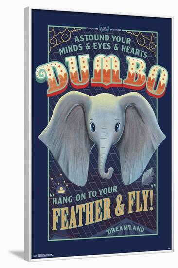 Dumbo - Feather-null-Framed Standard Poster