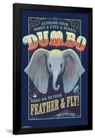 Dumbo - Feather-null-Framed Standard Poster