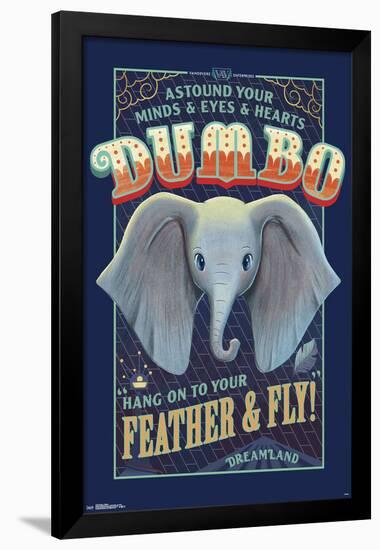 Dumbo - Feather-null-Framed Standard Poster