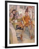 'Dummling and his Golden Goose', 1937-Anne Anderson-Framed Giclee Print