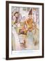 Dummling and His Golden Goose: a Strange Procession Entered the Palace Yard-Anne Anderson-Framed Giclee Print