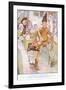 Dummling and His Golden Goose: a Strange Procession Entered the Palace Yard-Anne Anderson-Framed Giclee Print