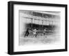 Dummy Murphy Fouls, Philadelphia Phillies, Baseball Photo - New York, NY-Lantern Press-Framed Art Print