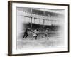 Dummy Murphy Fouls, Philadelphia Phillies, Baseball Photo - New York, NY-Lantern Press-Framed Art Print