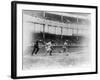 Dummy Murphy Fouls, Philadelphia Phillies, Baseball Photo - New York, NY-Lantern Press-Framed Art Print