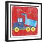 Dump Truck-Erin Clark-Framed Premium Giclee Print