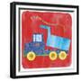 Dump Truck-Erin Clark-Framed Giclee Print