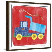 Dump Truck-Erin Clark-Framed Giclee Print