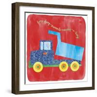 Dump Truck-Erin Clark-Framed Giclee Print