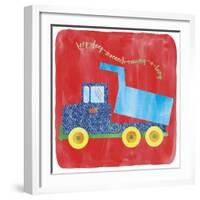 Dump Truck-Erin Clark-Framed Giclee Print