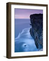 Dun Aengus and Cliffs, Inishmore, Aran Islands, Co, Galway, Ireland-Doug Pearson-Framed Photographic Print