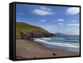 Dun Cin Tire Beach, Near Dingle Town, Dingle Peninsula, County Kerry, Ireland-null-Framed Stretched Canvas