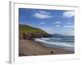 Dun Cin Tire Beach, Near Dingle Town, Dingle Peninsula, County Kerry, Ireland-null-Framed Photographic Print