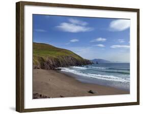 Dun Cin Tire Beach, Near Dingle Town, Dingle Peninsula, County Kerry, Ireland-null-Framed Photographic Print