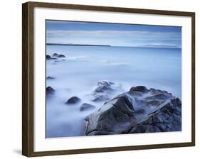 Dun Laoghaire Pier and Howth Island, Dublin, County Dublin, Republic of Ireland, Europe-Jeremy Lightfoot-Framed Photographic Print