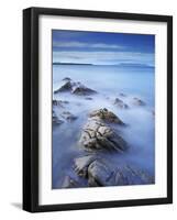 Dun Laoghaire Pier and Howth Island, Dublin, County Dublin, Republic of Ireland, Europe-Jeremy Lightfoot-Framed Photographic Print