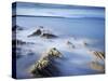 Dun Laoghaire Pier and Howth Island, Dublin, County Dublin, Republic of Ireland, Europe-Jeremy Lightfoot-Stretched Canvas