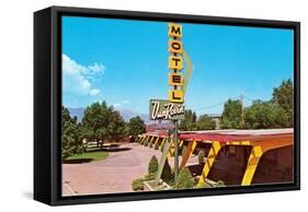 Dun Rovin' Vintage Motel-null-Framed Stretched Canvas