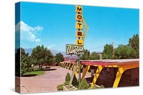 Dun Rovin' Vintage Motel-null-Stretched Canvas