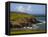 Dunabrattin Head, the Copper Coast, County Waterford, Ireland-null-Framed Stretched Canvas