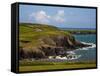 Dunabrattin Head, the Copper Coast, County Waterford, Ireland-null-Framed Stretched Canvas
