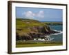 Dunabrattin Head, the Copper Coast, County Waterford, Ireland-null-Framed Photographic Print