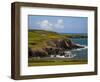 Dunabrattin Head, the Copper Coast, County Waterford, Ireland-null-Framed Photographic Print